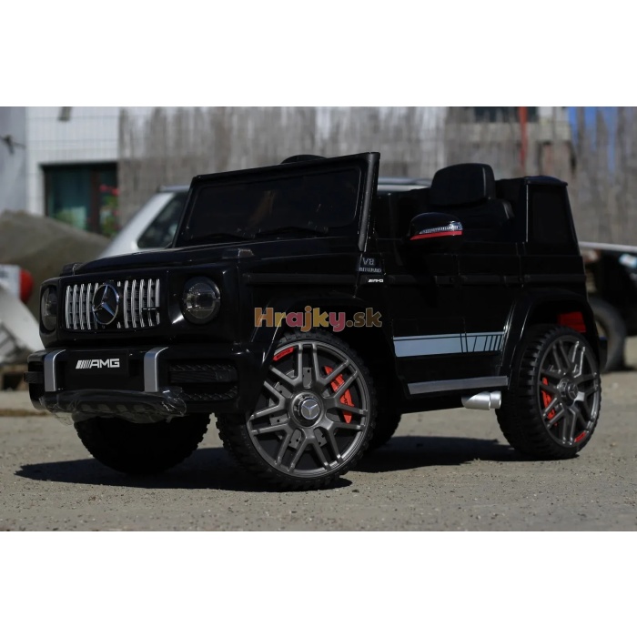 Čierne elektrické autíčko Mercedes PREMIUM G63 AMG, 70W – Obrázok 3