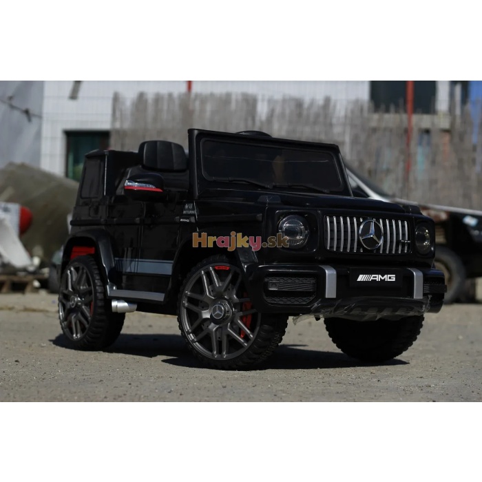 Čierne elektrické autíčko Mercedes PREMIUM G63 AMG, 70W – Obrázok 4