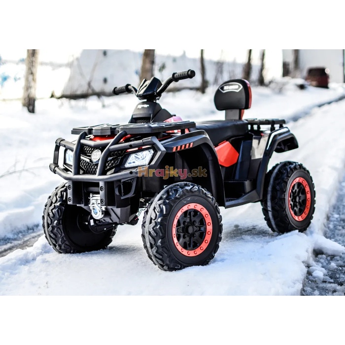Červená elektrická bugina, 4×4, 320W – Obrázok 4