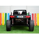 Dvojmiestna biela elektrická bugina, 4x4, 300W, PREMIUM – Obrázok 5