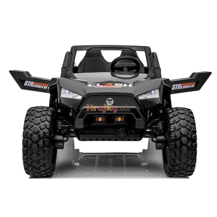 Dvojmiestna čierna elektrická bugina, 4x4, 300W, PREMIUM – Obrázok 2