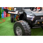 Dvojmiestna čierna elektrická bugina, 4x4, 300W, PREMIUM – Obrázok 4
